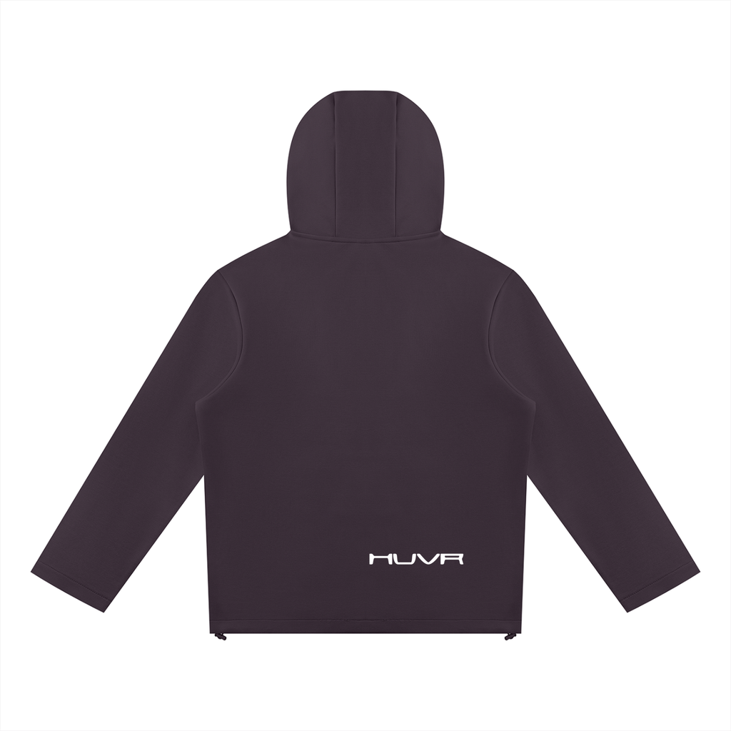 Paneled Full Zip Hoodie