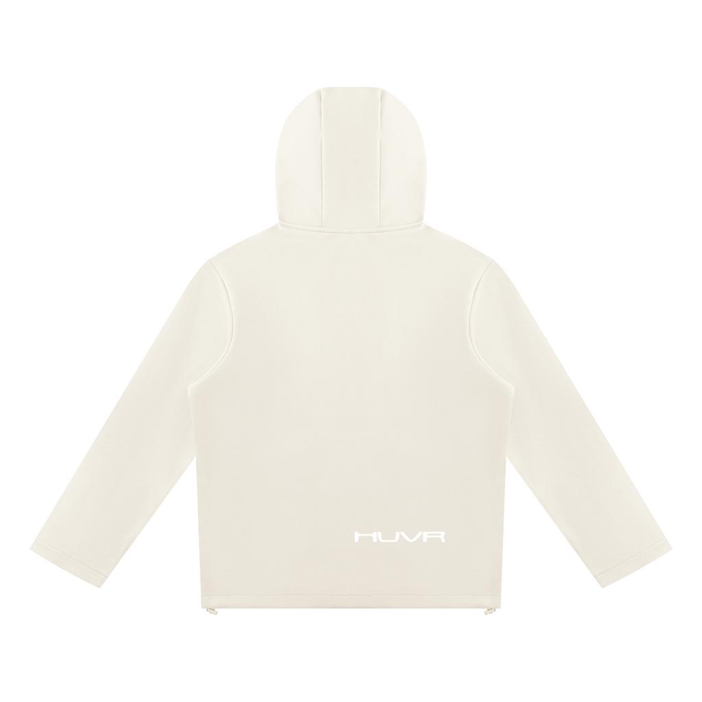 Paneled Full Zip Hoodie