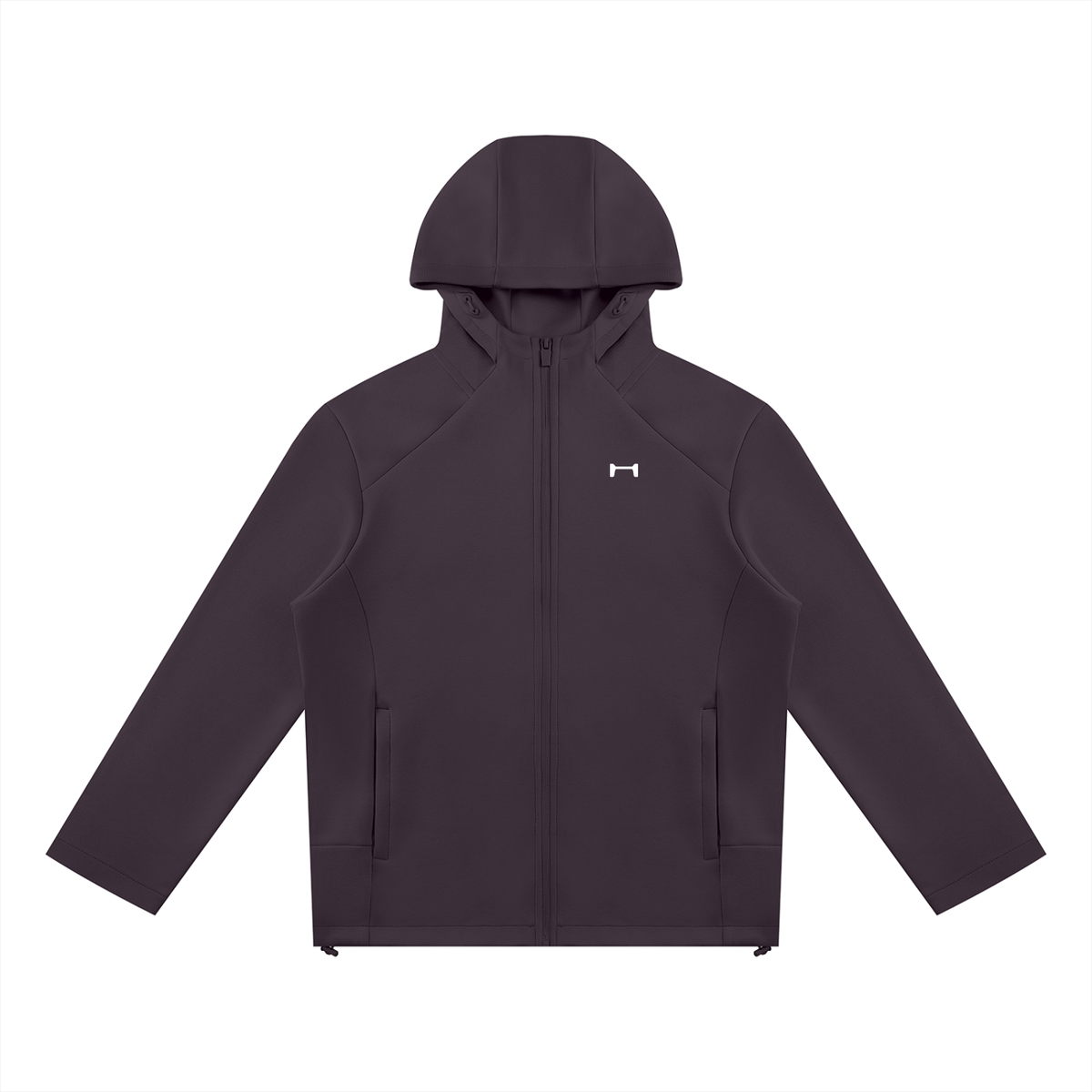 Paneled Full Zip Hoodie