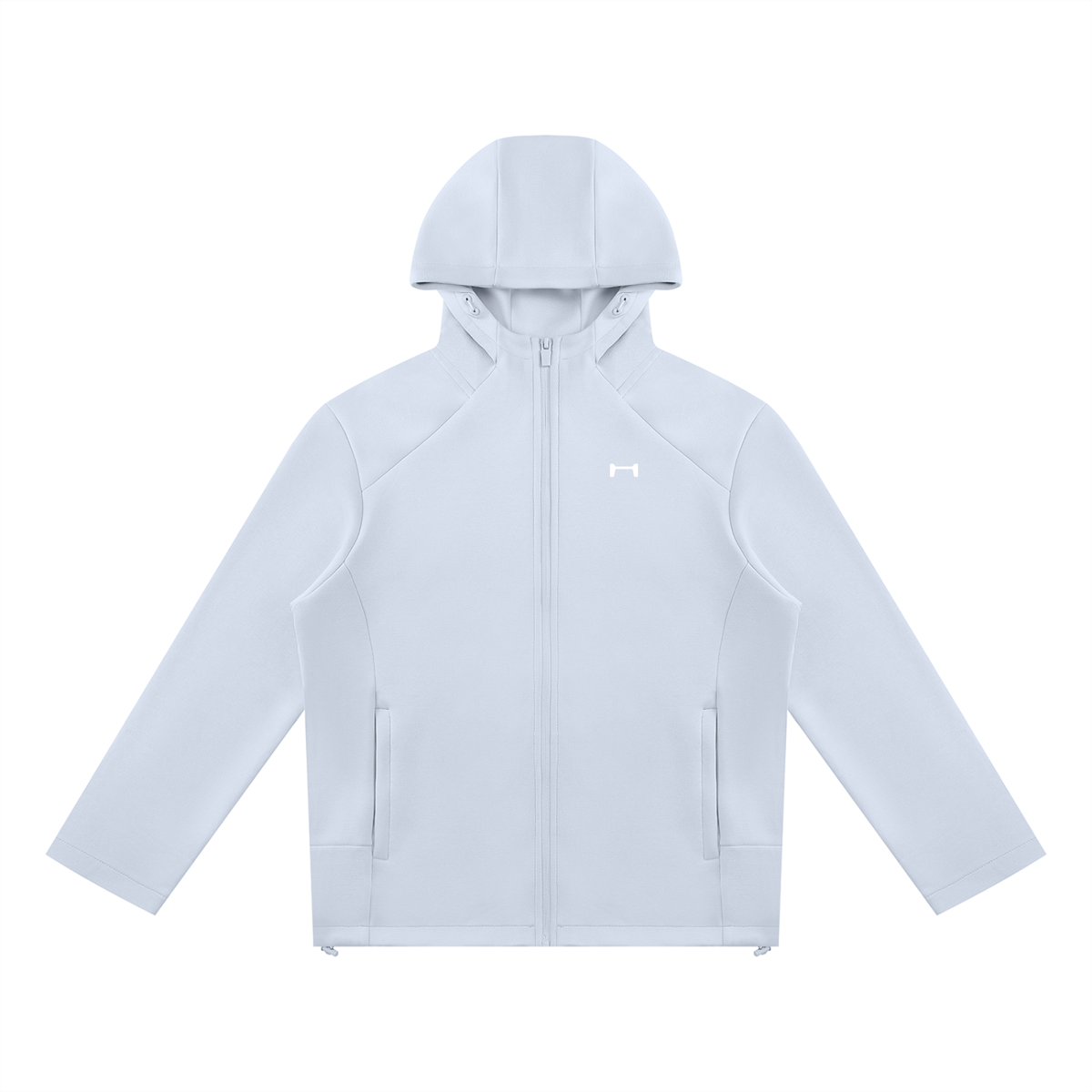 Paneled Full Zip Hoodie