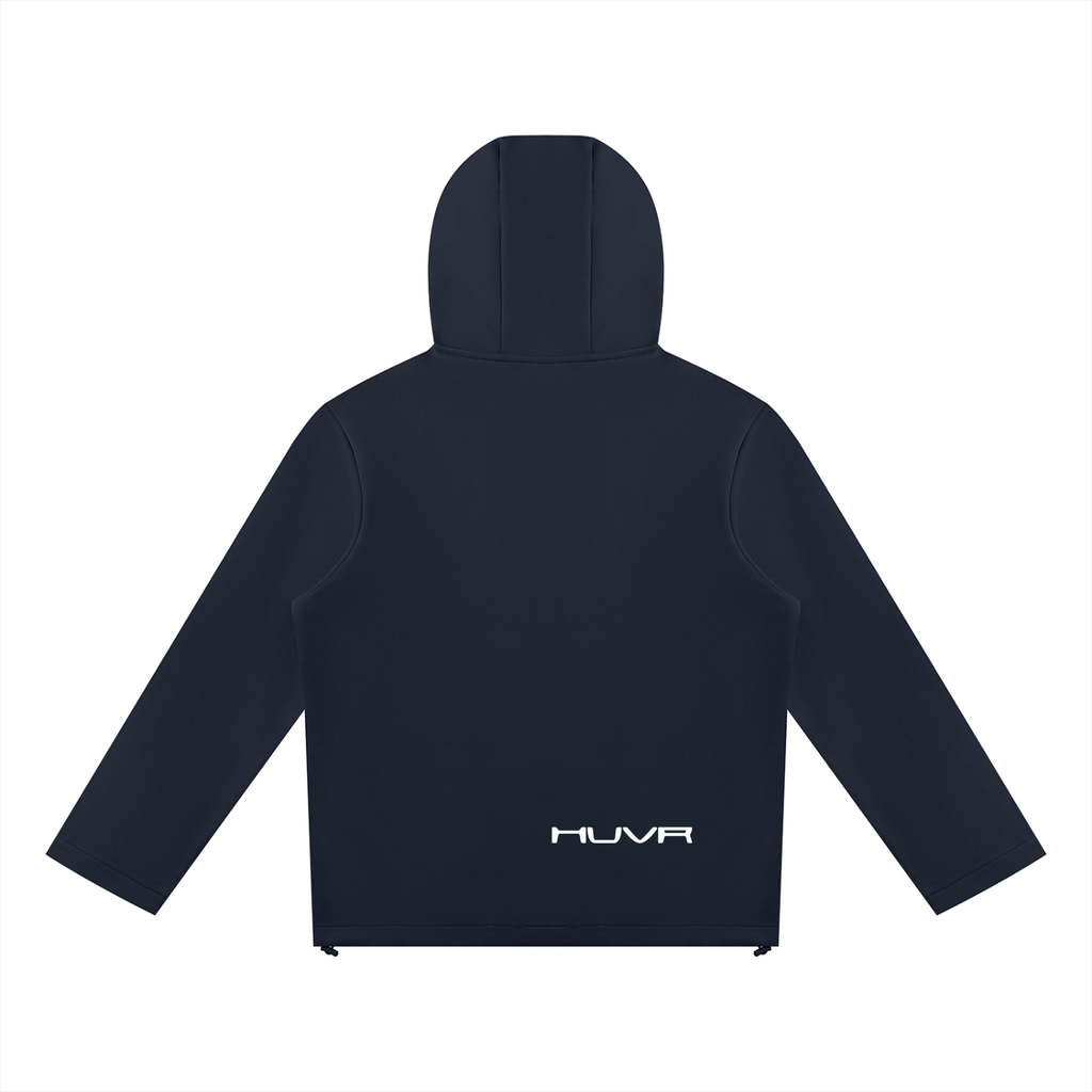 Paneled Full Zip Hoodie